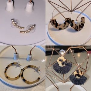 EARRING BUNDLE 💕 - 4 pairs